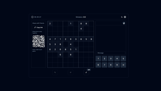 realtime sudoku